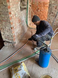 Binnenmuur injecteren